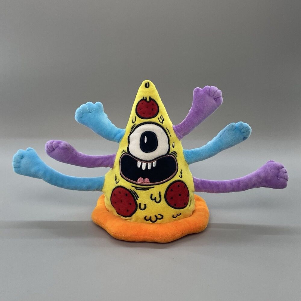 Meow Wolf Pizza Pals Plush Convergence Station 9” Cyclops Multi Arm Toy